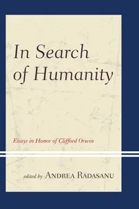 In Search of Humanity_cover
