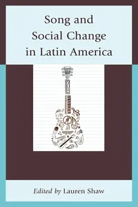 Song and Social Change in Latin America_cover