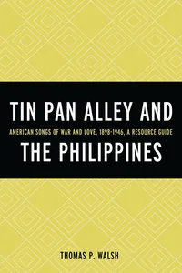 Tin Pan Alley and the Philippines_cover