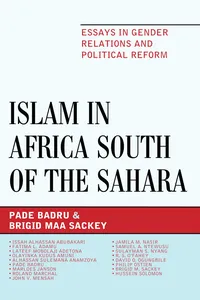 Islam in Africa South of the Sahara_cover