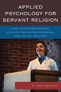 Applied Psychology for Servant Religion_cover