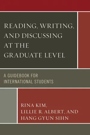 Reading, Writing, and Discussing at the Graduate Level