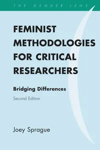 Feminist Methodologies for Critical Researchers_cover