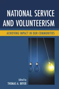 National Service and Volunteerism_cover