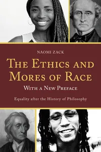 The Ethics and Mores of Race_cover