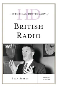Historical Dictionary of British Radio_cover