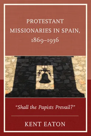 Protestant Missionaries in Spain, 1869β1936