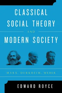 Classical Social Theory and Modern Society_cover