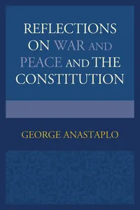 Reflections on War and Peace and the Constitution_cover