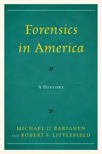 Forensics in America_cover
