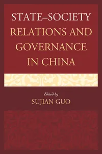 State–Society Relations and Governance in China_cover