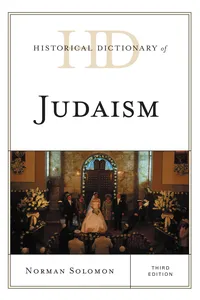 Historical Dictionary of Judaism_cover