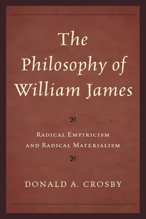 The Philosophy of William James