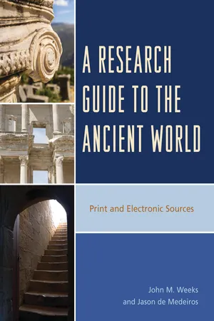 A Research Guide to the Ancient World