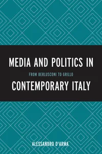 Media and Politics in Contemporary Italy_cover