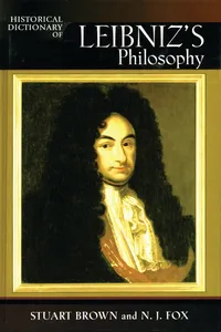 Historical Dictionary of Leibniz's Philosophy_cover