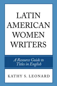 Latin American Women Writers_cover