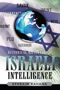 Historical Dictionary of Israeli Intelligence_cover