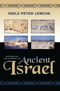 Historical Dictionary of Ancient Israel_cover