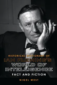 Historical Dictionary of Ian Fleming's World of Intelligence_cover