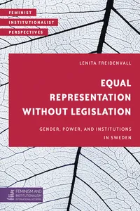 Equal Representation without Legislation_cover