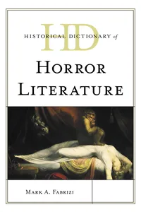 Historical Dictionary of Horror Literature_cover