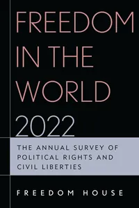 Freedom in the World 2022_cover