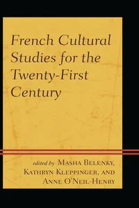 French Cultural Studies for the Twenty-First Century_cover