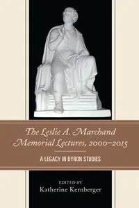 The Leslie A. Marchand Memorial Lectures, 2000–2015_cover