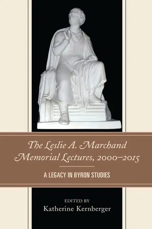 The Leslie A. Marchand Memorial Lectures, 2000–2015