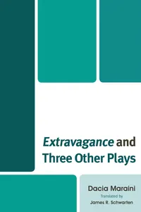 Extravagance and Three Other Plays_cover