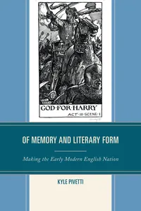 Of Memory and Literary Form_cover