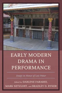 Early Modern Drama in Performance_cover