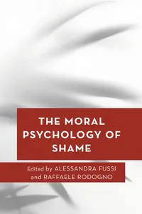 The Moral Psychology of Shame_cover