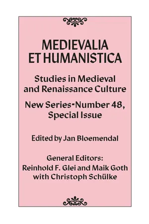 Medievalia et Humanistica, No. 48