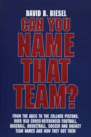 Can You Name that Team?