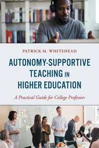 Autonomy-Supportive Teaching in Higher Education_cover
