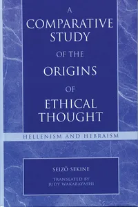 A Comparative Study of the Origins of Ethical Thought_cover