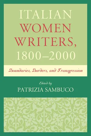 Italian Women Writers, 1800β2000