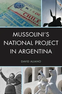 Mussolini's National Project in Argentina_cover