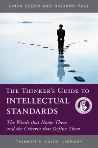 The Thinker's Guide to Intellectual Standards_cover