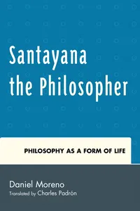 Santayana the Philosopher_cover