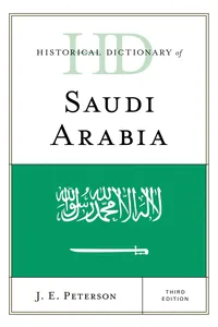 Historical Dictionary of Saudi Arabia_cover