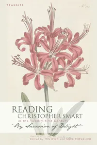 Reading Christopher Smart in the Twenty-first Century_cover