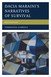 Dacia Maraini’s Narratives of Survival_cover