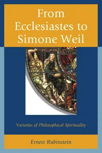 From Ecclesiastes to Simone Weil_cover
