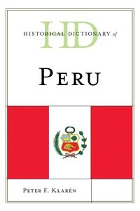 Historical Dictionary of Peru_cover
