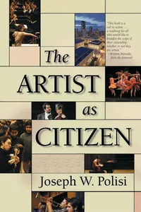 The Artist as Citizen_cover