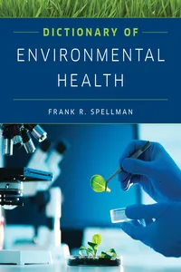 Dictionary of Environmental Health_cover