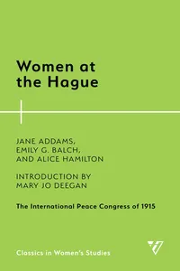 Women at the Hague_cover